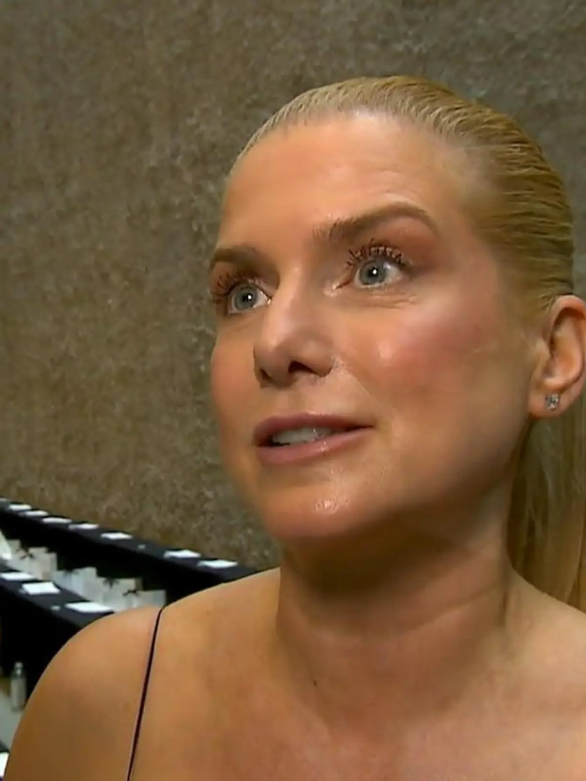 Jeanette Biedermann ist heute ganz bei sich angekommen. 