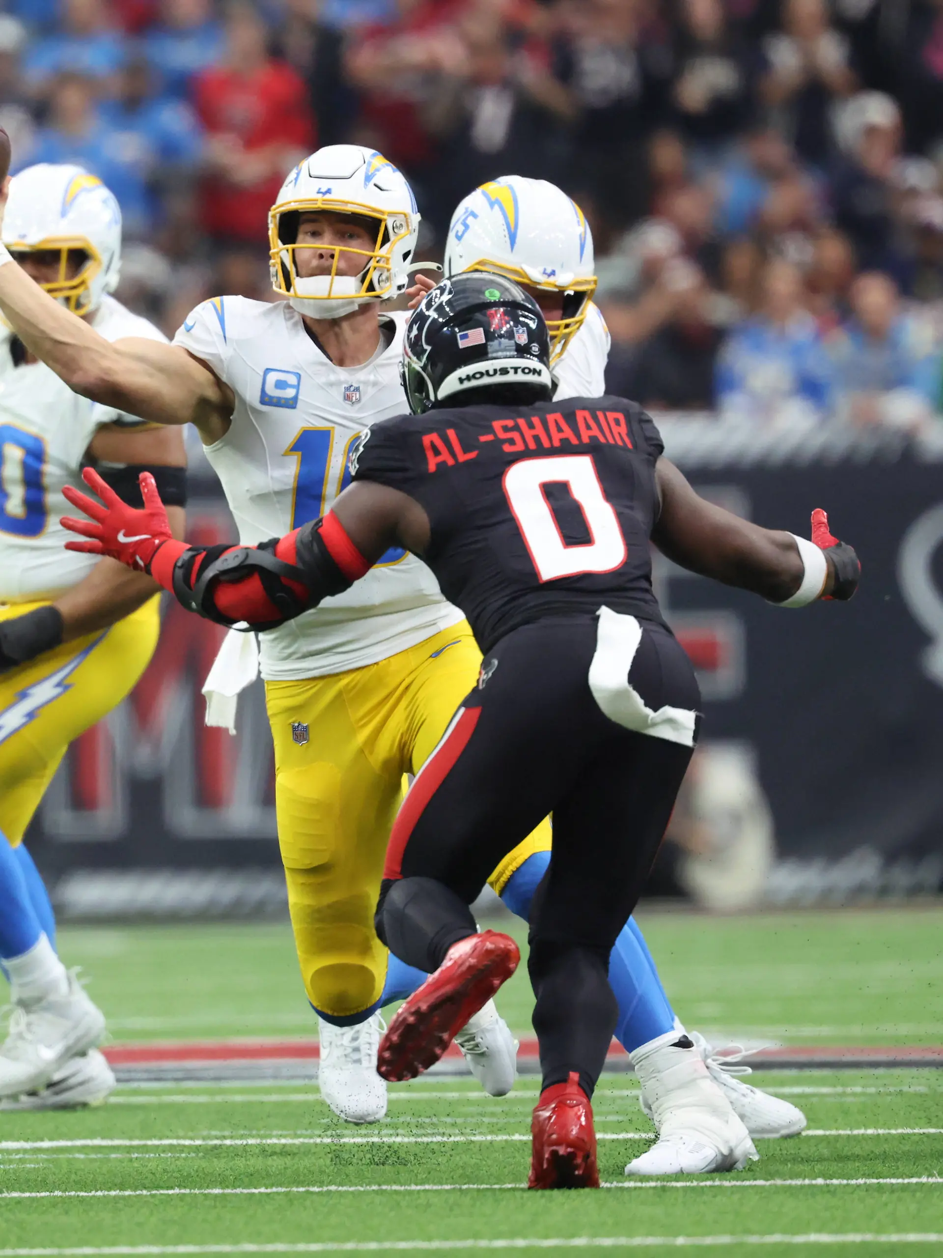 Bild zu: "Backpfeife! Texans schmeißen die Chargers raus"