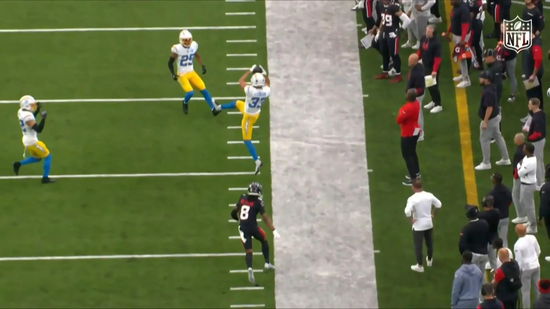 Defense-Schlacht im Wild Card Game Eine Interception nach der Anderen