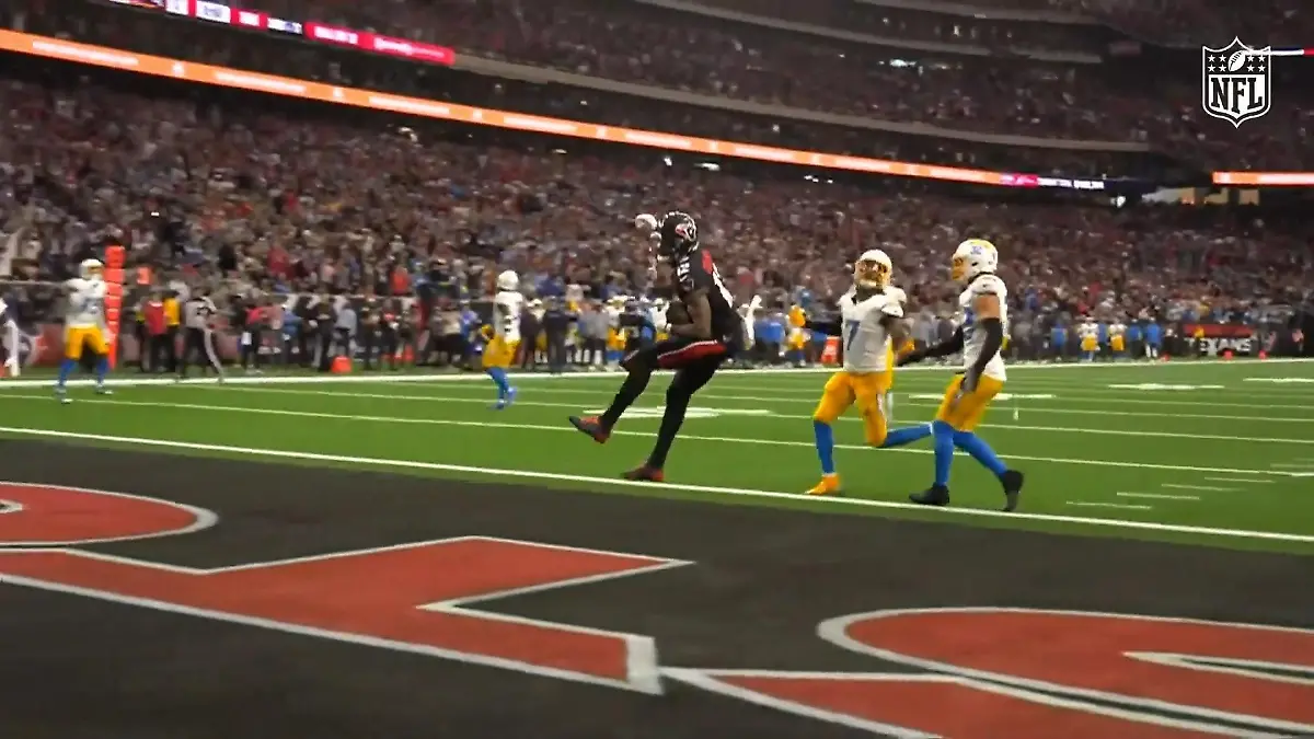 Nico Collins mit achtem Touchdown seiner Saison Erster Playoff-Touchdown