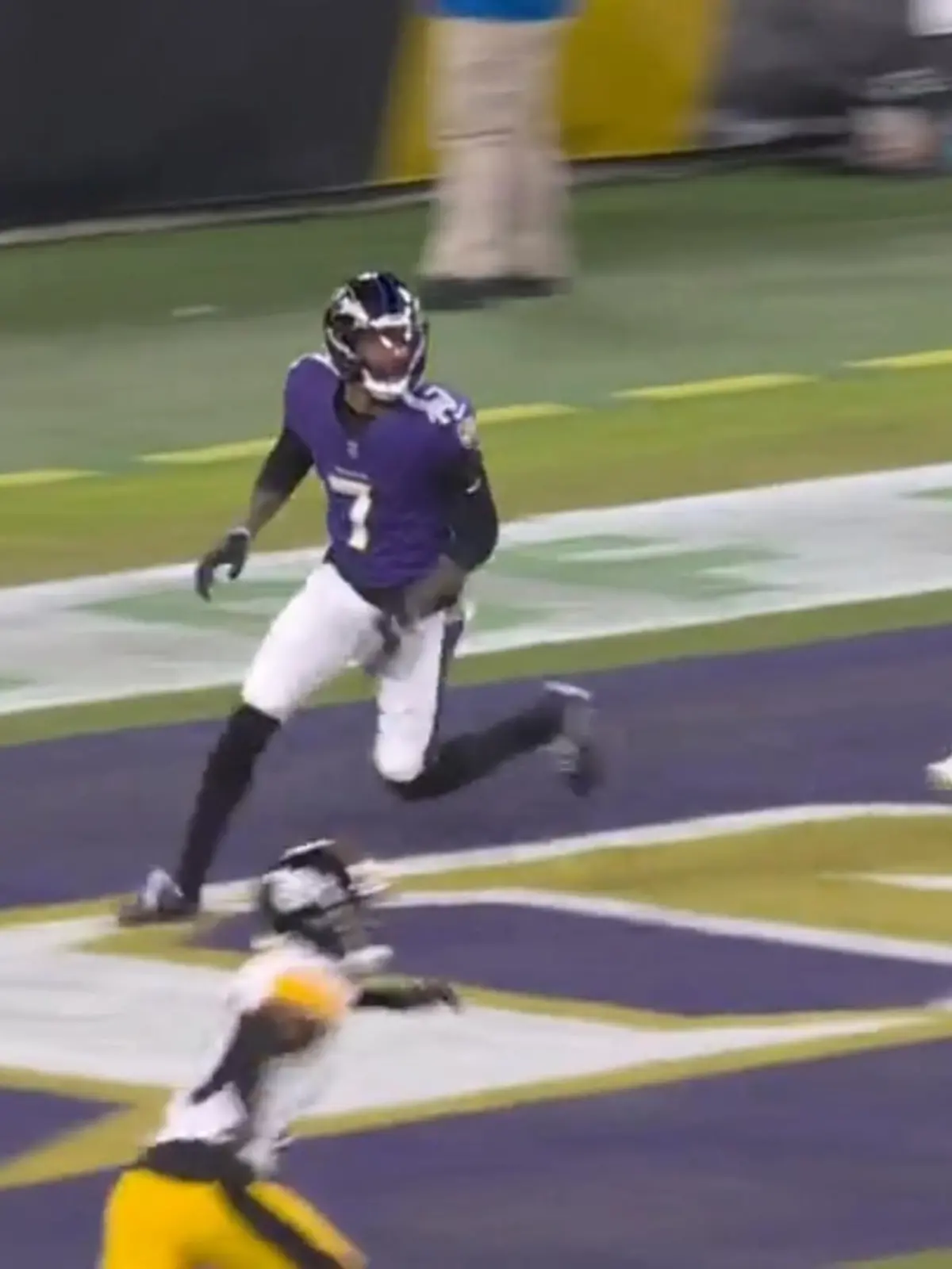 Bild zu: "Ravens maschieren zum Touchdown"