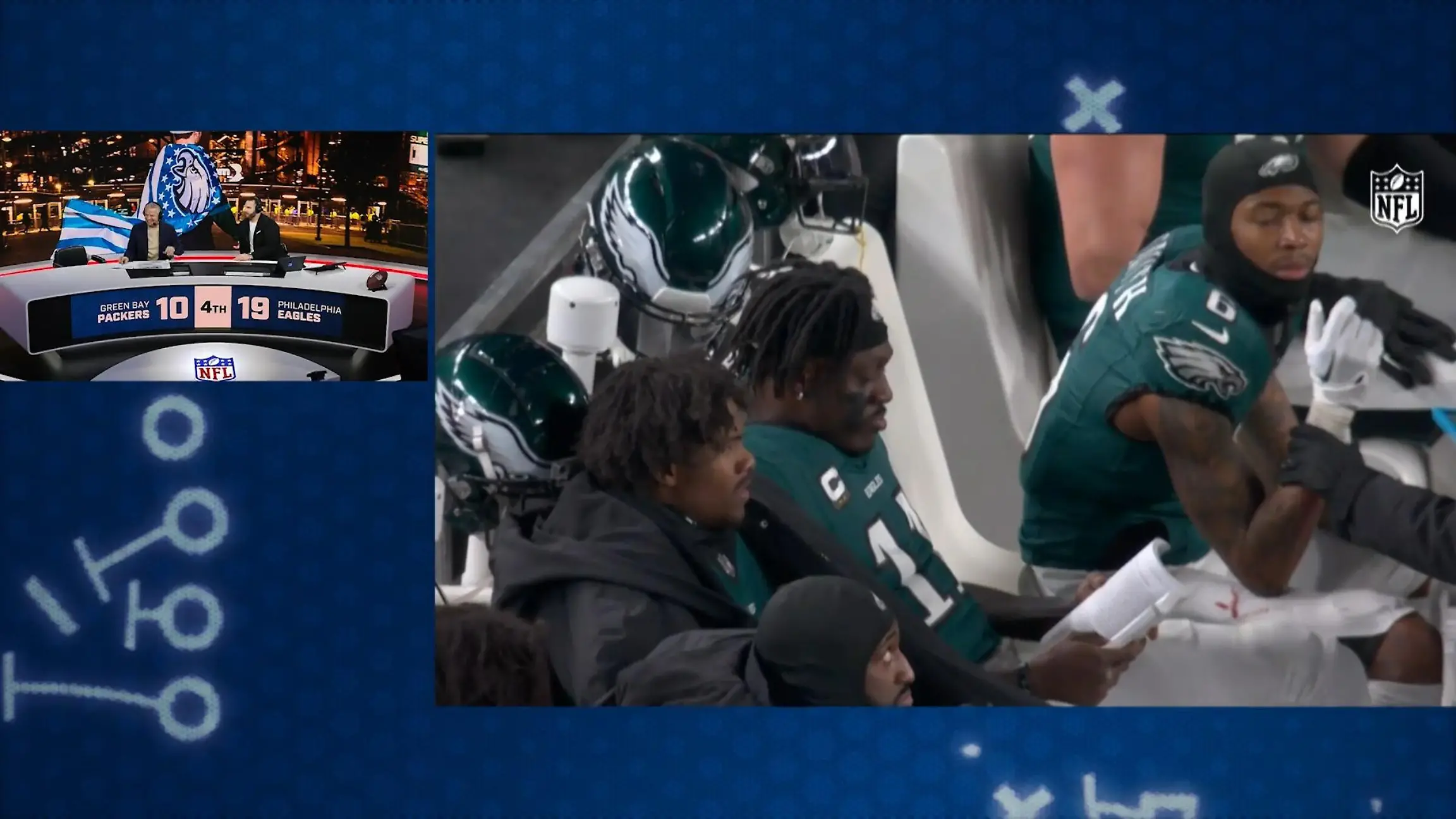 NFL-Star liest mitten im Spiel ein Buch Kaum zu glauben