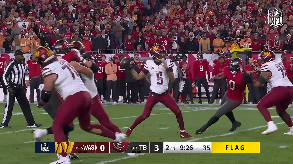 Washington erzielt den ersten Touchdown Dank deutscher Unterstützung