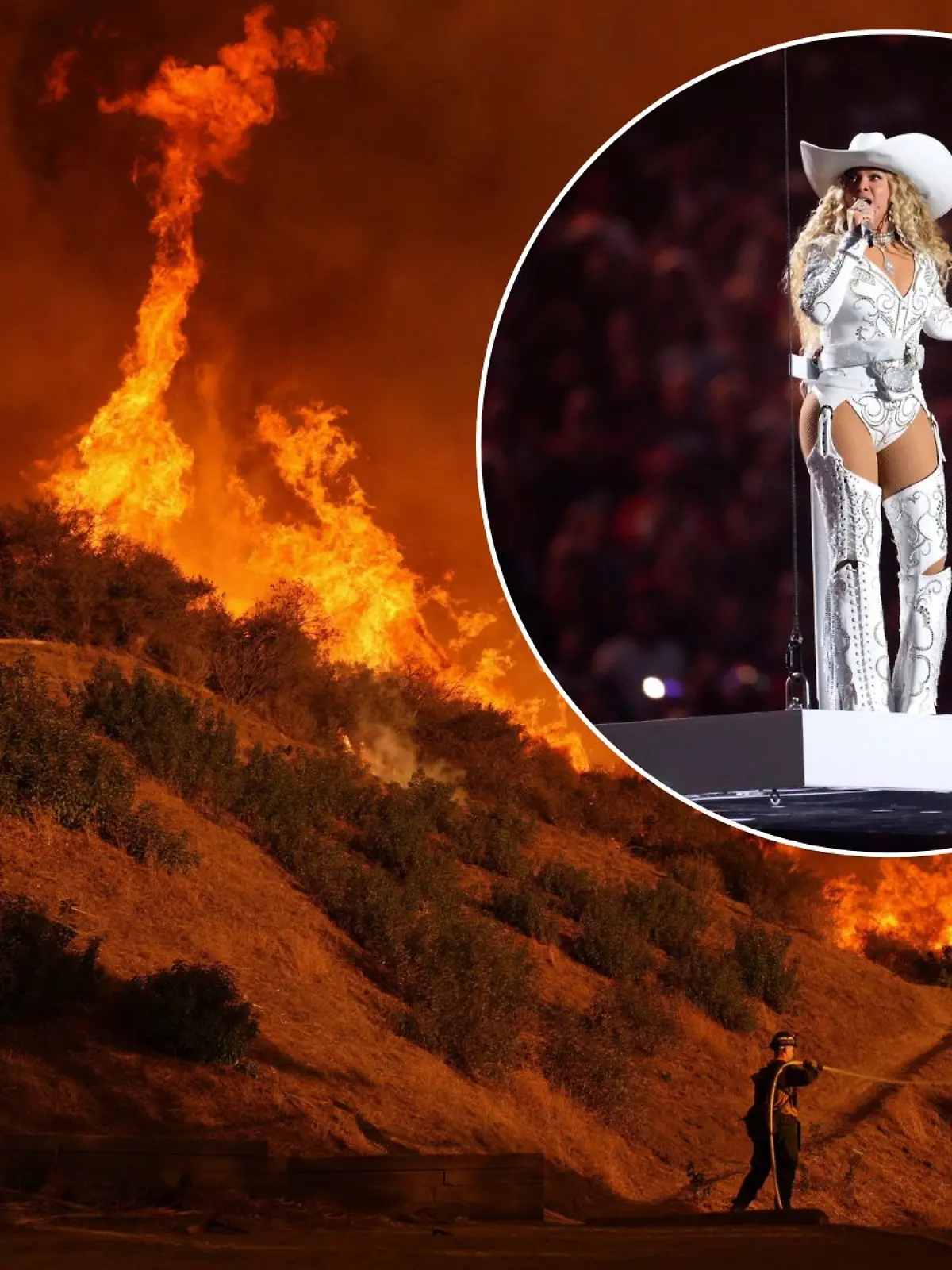 Bild zu: "Beyoncé spendet 2,5 Millionen für Feuer-Opfer in Los Angeles"