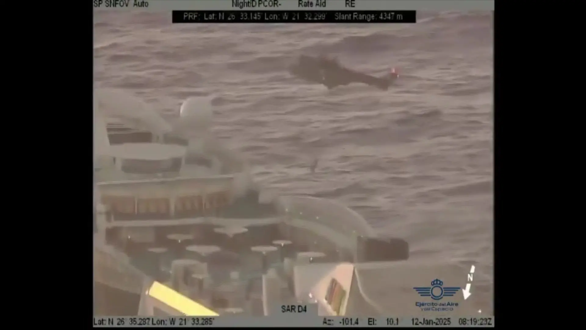 Passagierin vor El Hierro von Kreuzfahrtschiff gerettet