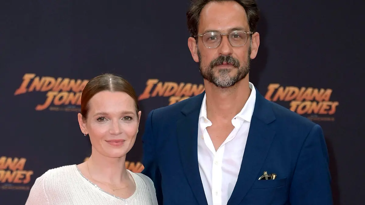 Karoline Herfurth und Christopher Doll bei der Premiere des Kinofilms Indiana Jones and the Dial of Destiny / Indiana Jones und das Rad des Schicksals im Zoo Palast. Berlin, 22.06.2023 *** Karoline Herfurth and Christopher Doll at the premiere of the feature film Indiana Jones and the Dial of Destiny Indiana Jones and the Wheel of Destiny at Zoo Palast Berlin, 22 06 2023 Foto:xF.xKernx/xFuturexImage