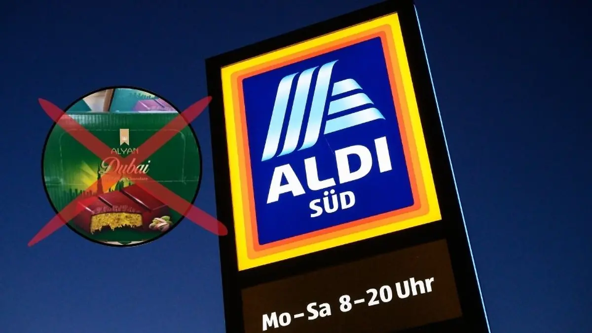 Einstweilige Verfügung: Aldi darf keine Dubai-Schokolade mehr verkaufen.