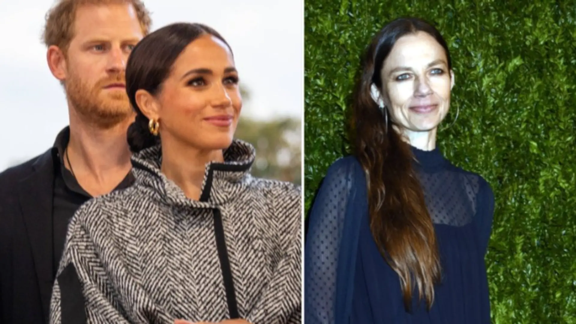 Justine Bateman (re.) übt Kritik an Herzogin Meghan und Prinz Harry.