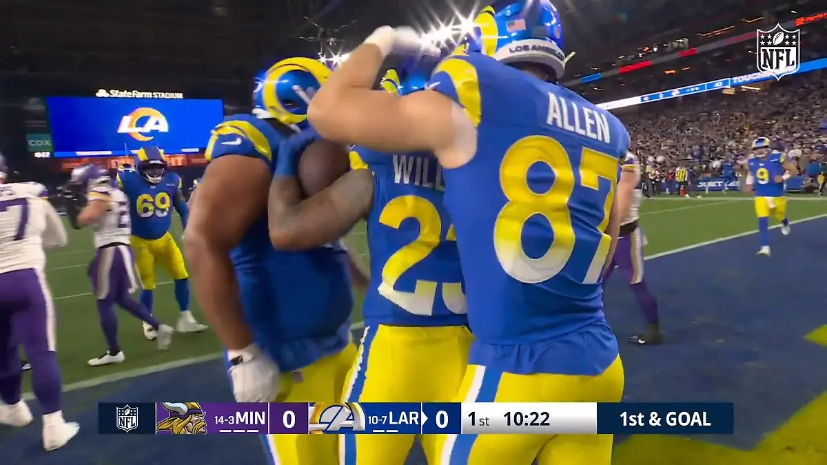 Gastgeber nutzen Fehler der Vikings eiskalt Blitzstart der Rams