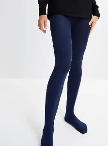 Thermo-Strumpfhose in Blau