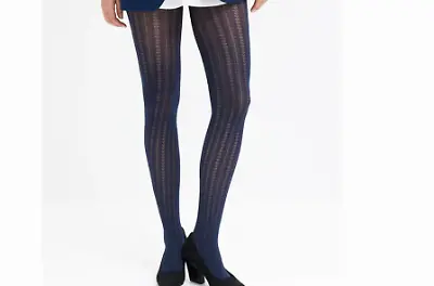 Strukturierte Strumpfhosen