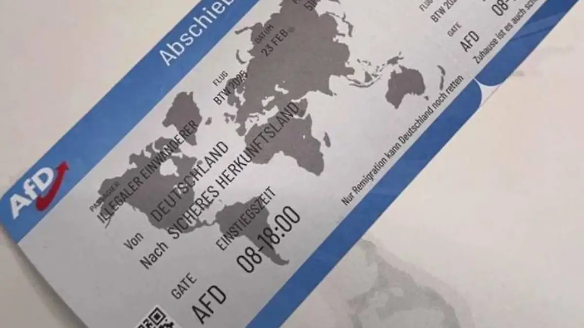 Diesen Flyer fanden Menschen im Raum Karlsruhe in ihren Briefkästen.