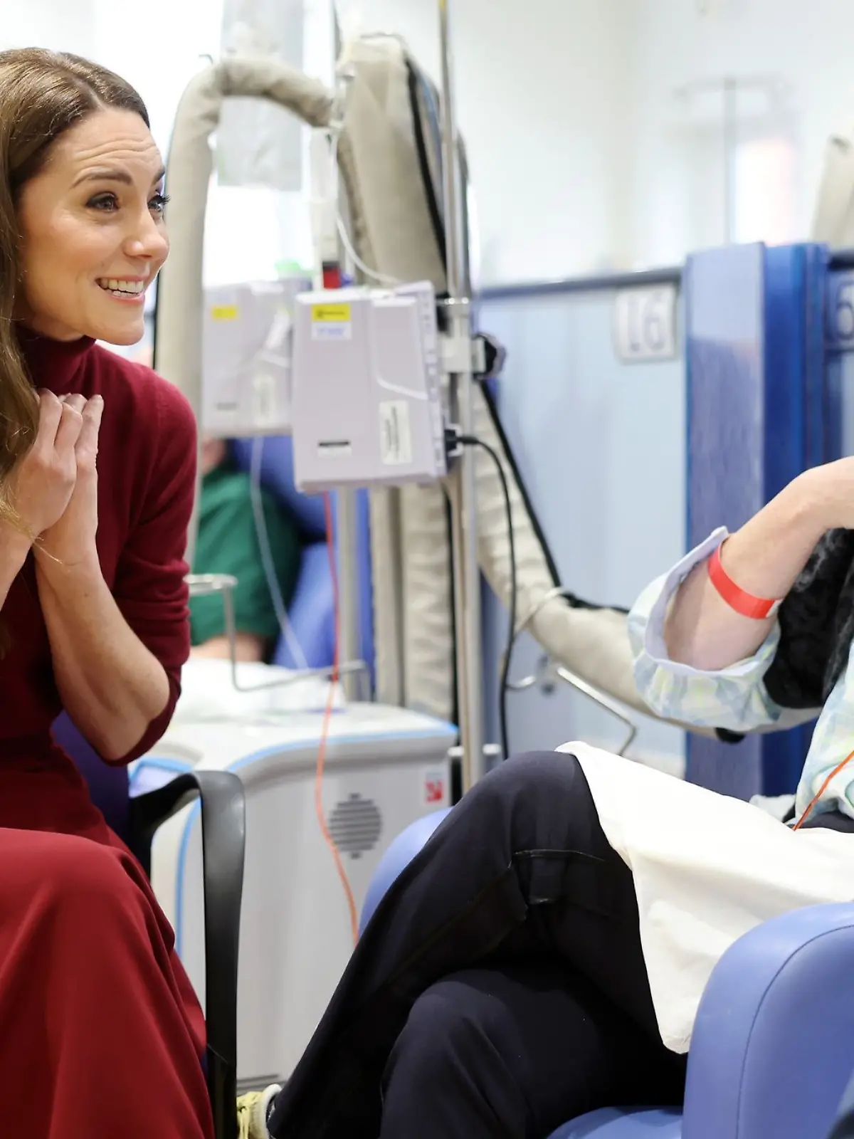 Bild zu: "Bewegender Klinikbesuch von Kate"
