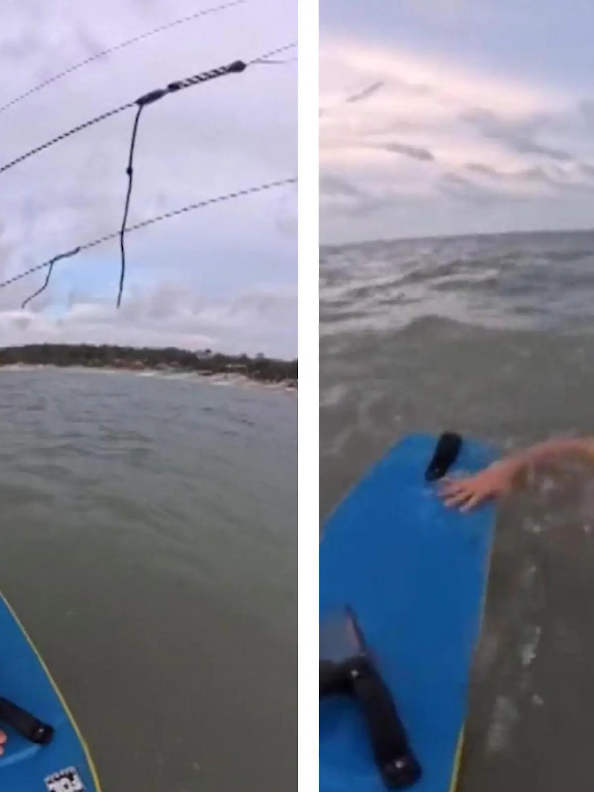 Kitesurfer will nur seine Kamera testen – und wird zum Lebensretter