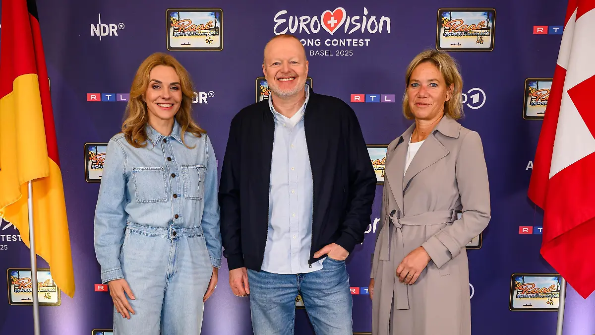 ESC 2025 - Pressekonferenz Stefan Raab, ARD und RTL zum deutschen Vorentscheid