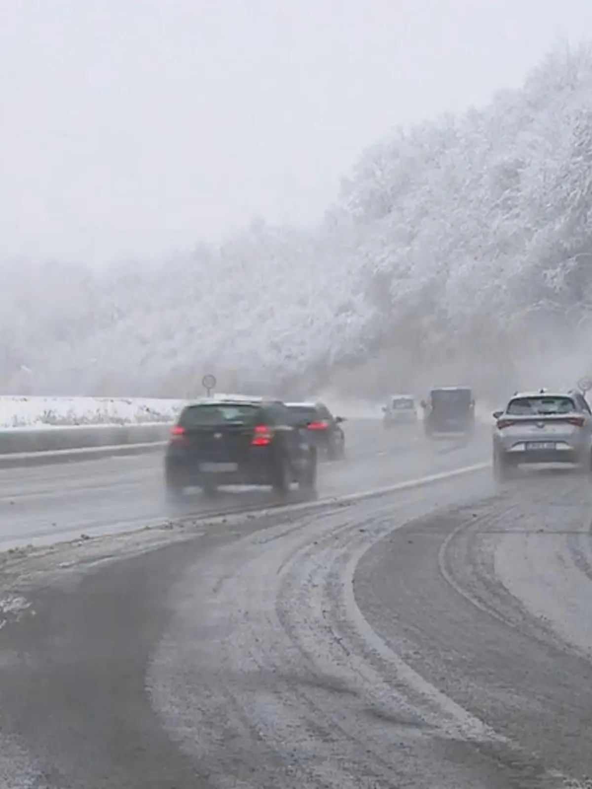 Bild zu: "Wintereinbruch im Westen"