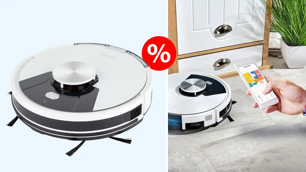 Silvercrest Saugroboter im Angebot bei Lidl