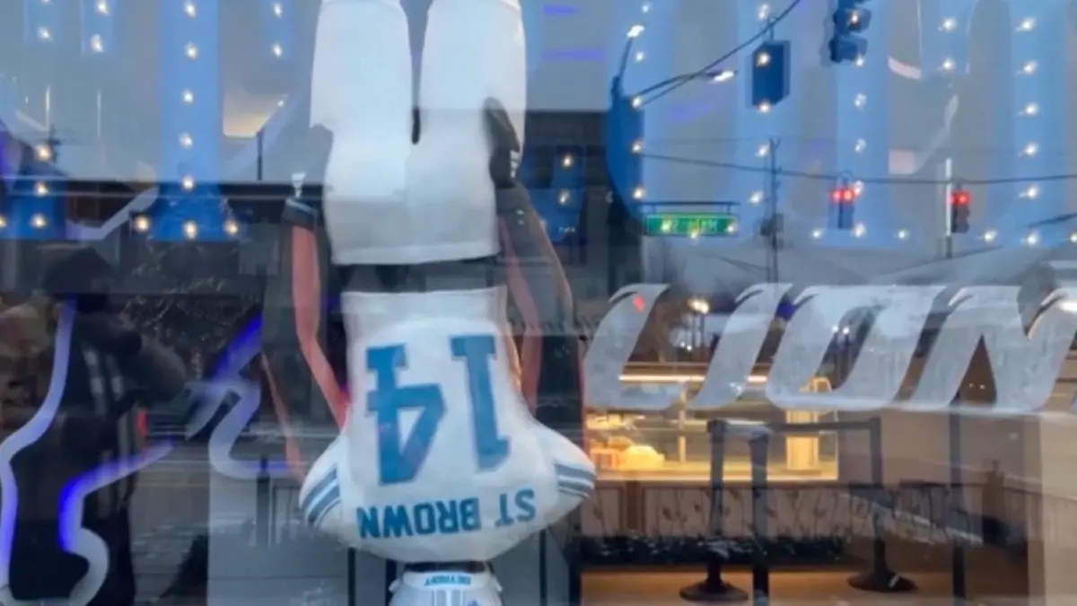 NFL-Star in Lebensgröße gebacken Amon-Ra zum Anbeißen!