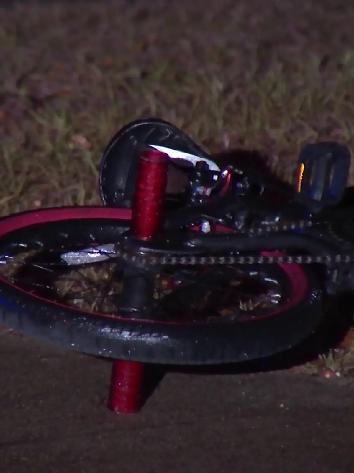 Das Fahrrad des toten Jungen.