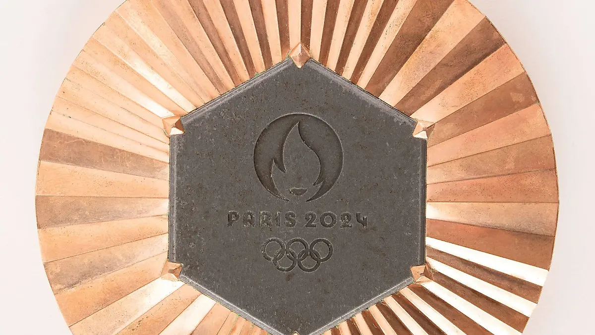 Bronzemedaille glänzend