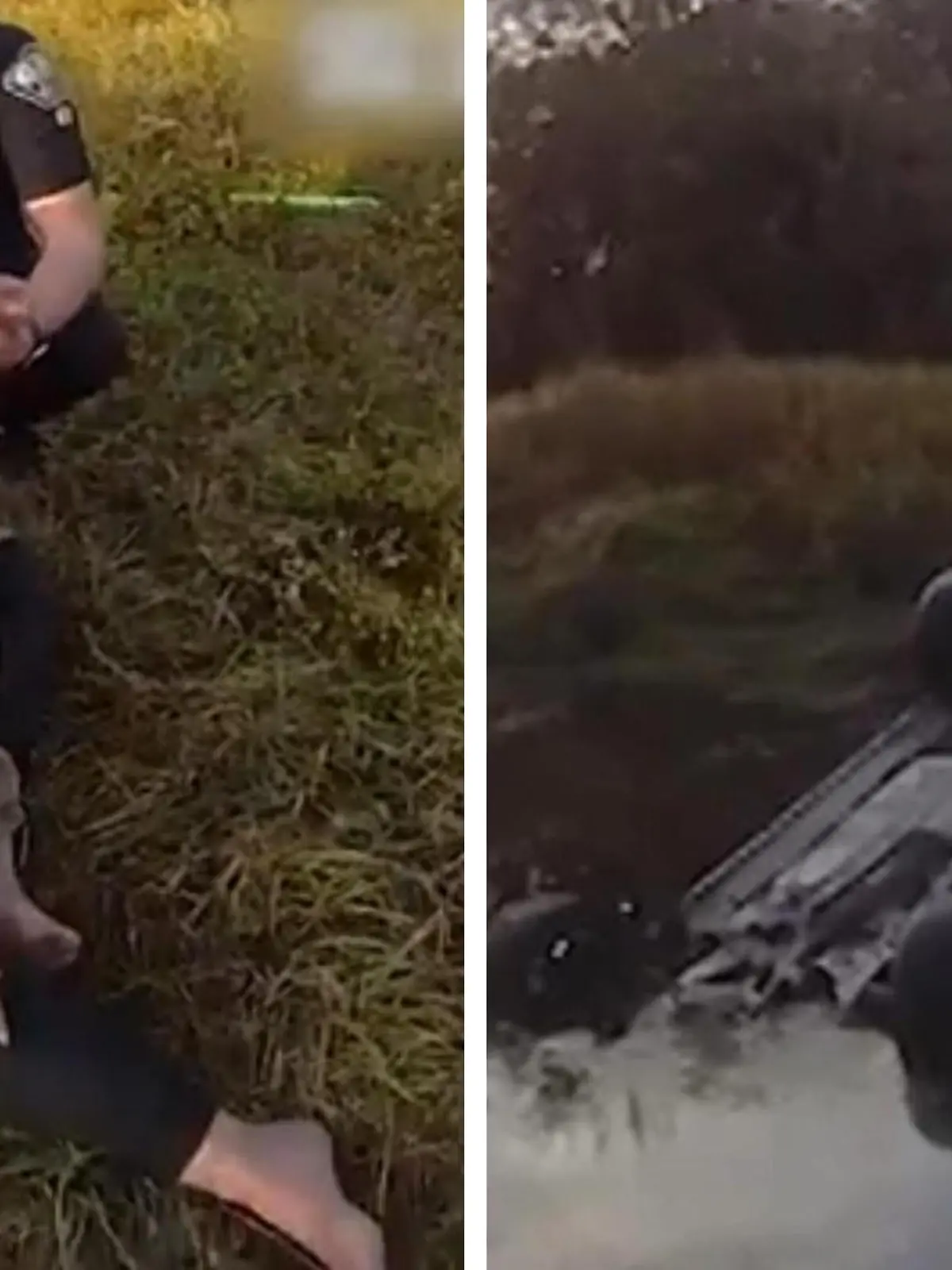 Hochschwangere droht zu ertrinken und wird gerettet.