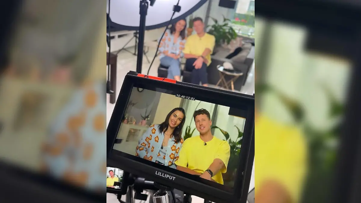 Renata und Valentin Lusin nutzen die Osterpause unter anderem für weitere TV-Projekte