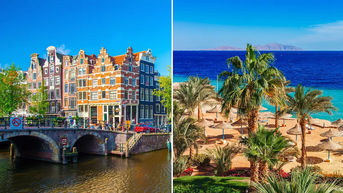 Ein Städtetrip in Amsterdam und All-inclusive in Ägypten? Vielleicht überlegt ihr euch diese Reisepläne nochmal ...