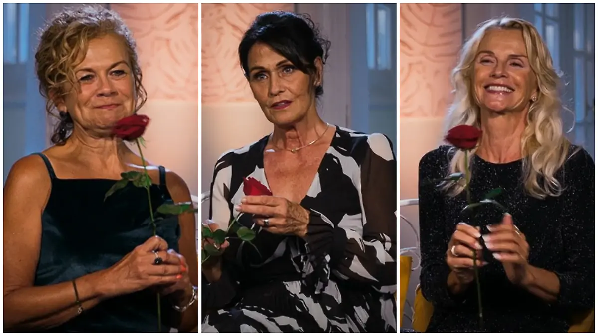 Sylvia, Mercedes und Lise vom „Golden Bachelor”