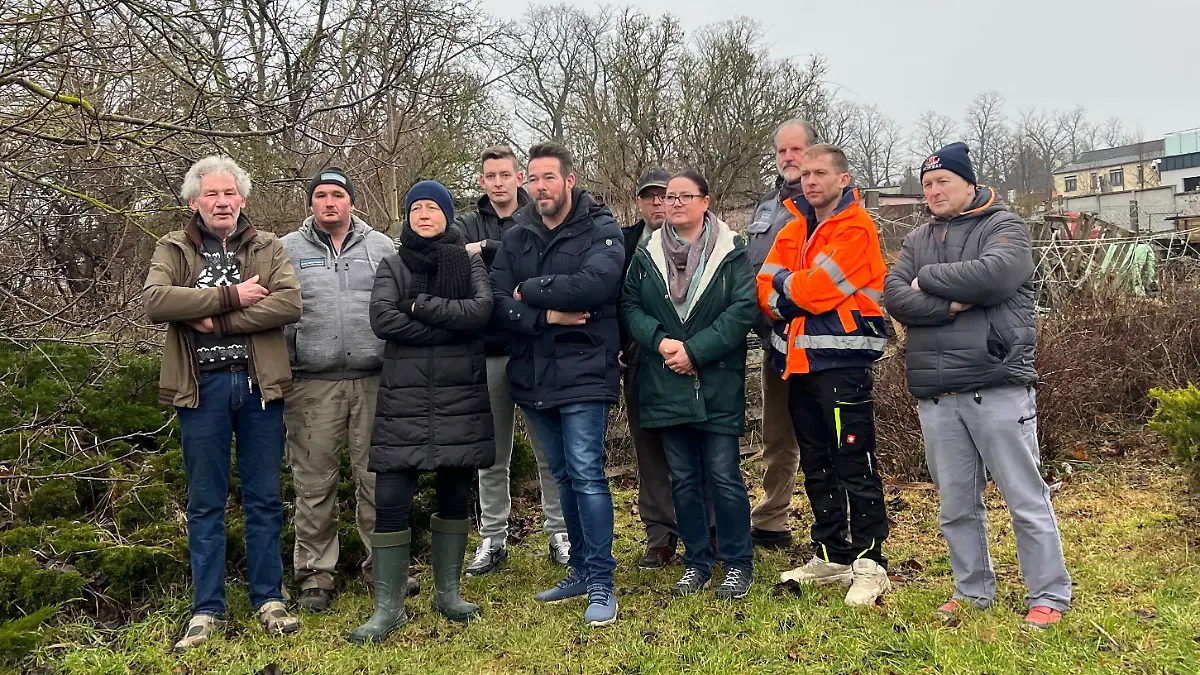 Die Anwohner hoffen auf Unterstützung vom Landkreis.