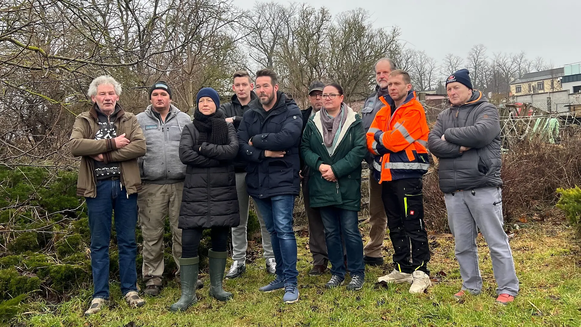 Die Anwohner hoffen auf Unterstützung vom Landkreis.