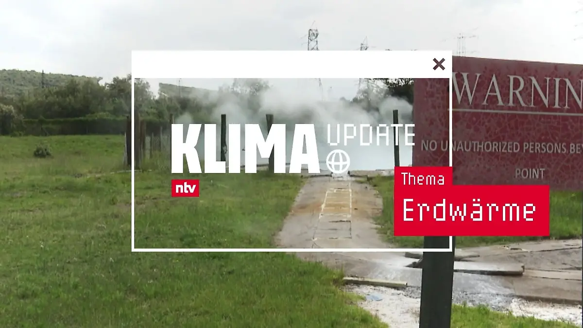Wie Erdwärme der Energiewende hilft Das aktuelle ntv Klima Update