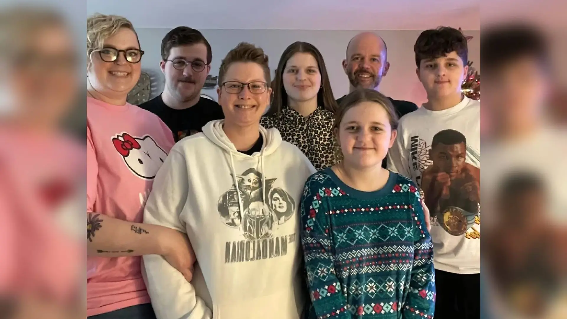 Mary und Chris leben mit ihren vier Kindern weiterhin unter einem Dach. Zu Weihnachten kam auch Marys Partnerin zu Besuch.