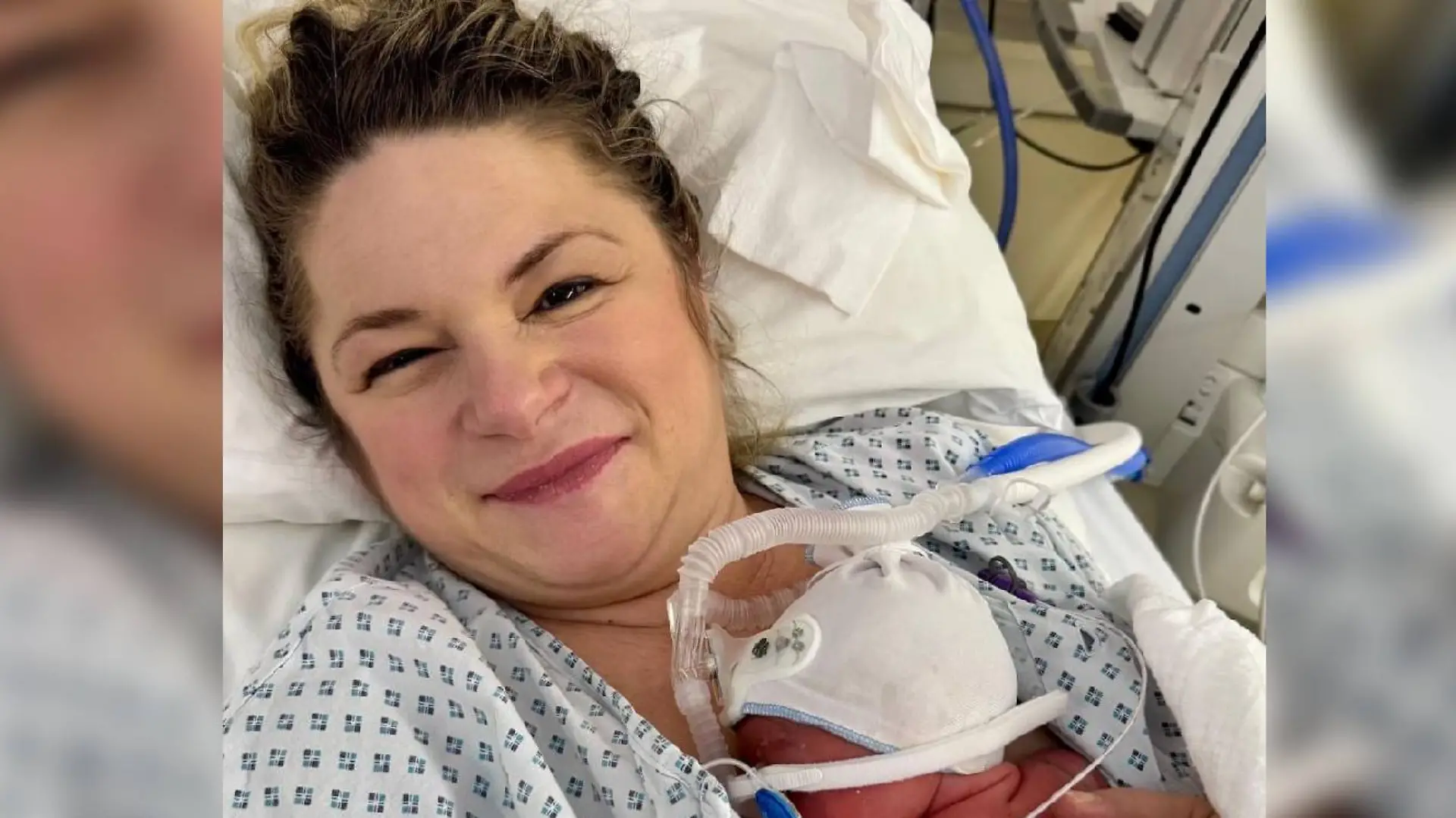 „Hochzeit auf den ersten Blick”-Star Sandra Köhldorfer zeigt sich mit ihrem Baby.