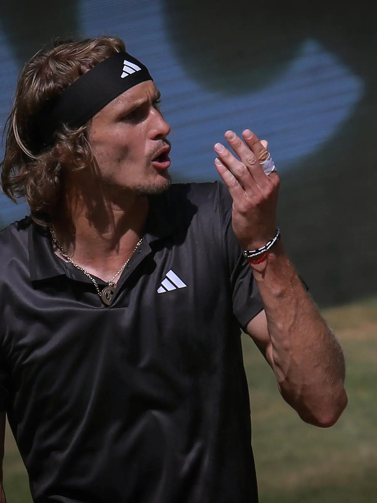24.06.2023, Halle Westfalen, Tennis, 30. TERRA WORTMANN OPEN, ATP500, OWL Arena, Halbfinale Einzel, Alexander Zverev GER Nordrhein-Westfalen Deutschland *** 24 06 2023, Halle Westfalen , Tennis, 30 TERRA WORTMANN OPEN, ATP500, OWL Arena, Semifinals Singles, Alexander Zverev GER Nordrhein Westfalen Germany