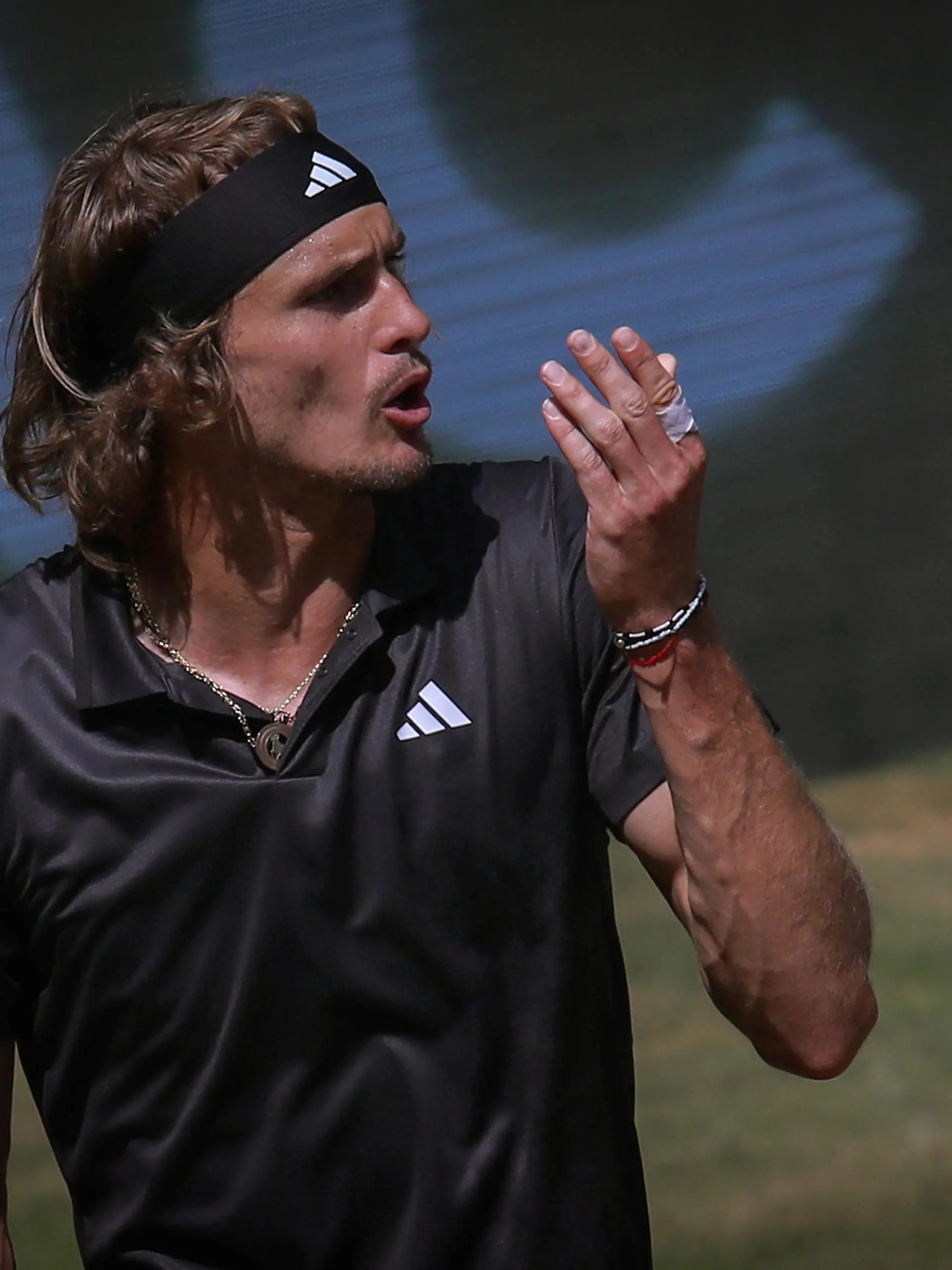 24.06.2023, Halle Westfalen, Tennis, 30. TERRA WORTMANN OPEN, ATP500, OWL Arena, Halbfinale Einzel, Alexander Zverev GER Nordrhein-Westfalen Deutschland *** 24 06 2023, Halle Westfalen , Tennis, 30 TERRA WORTMANN OPEN, ATP500, OWL Arena, Semifinals Singles, Alexander Zverev GER Nordrhein Westfalen Germany
