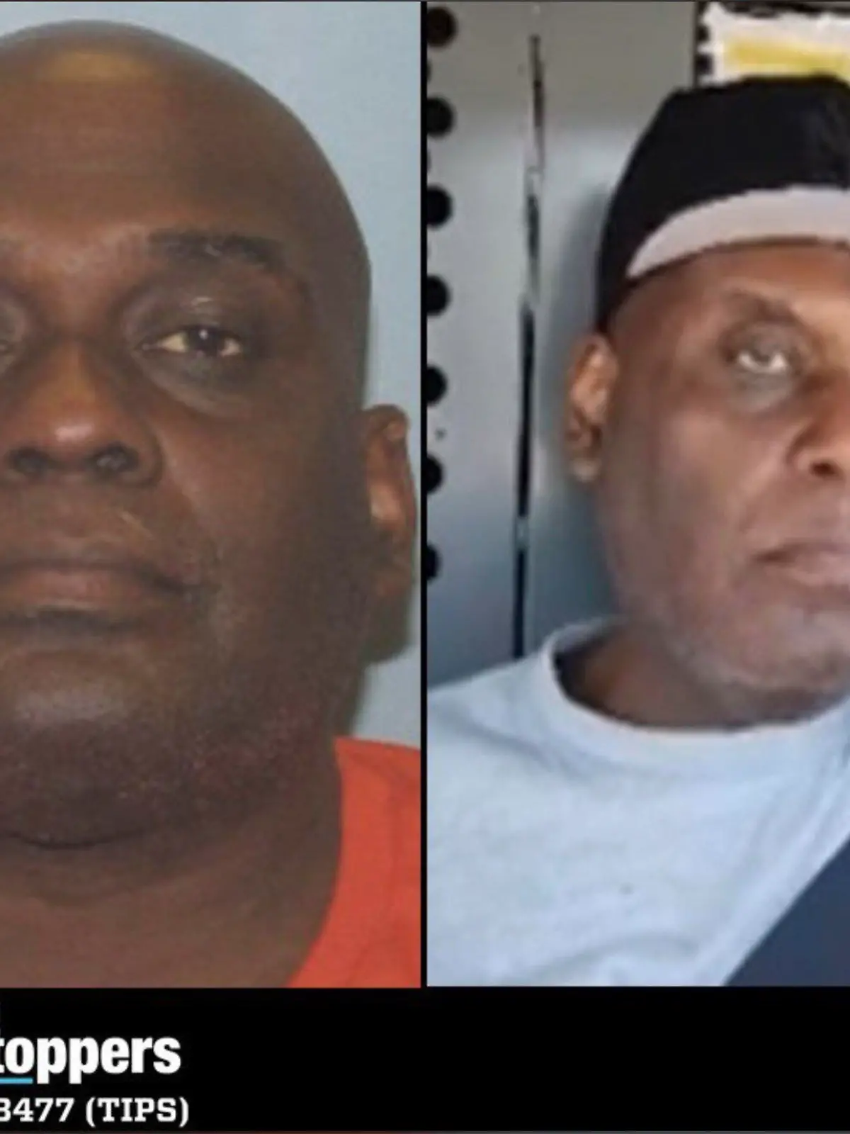 This image provided by the New York City Police Department shows a Crime Stoppers bulletin displaying photos of Frank R. James, who has been identified by police as the renter of a U-Haul van possibly connected to the Brooklyn subway shooting, in New York, Tuesday, April 12, 2022. Police Chief of Detectives James Essig said investigators weren't sure whether James had any link to the subway attack. (Courtesy of NYPD via AP)