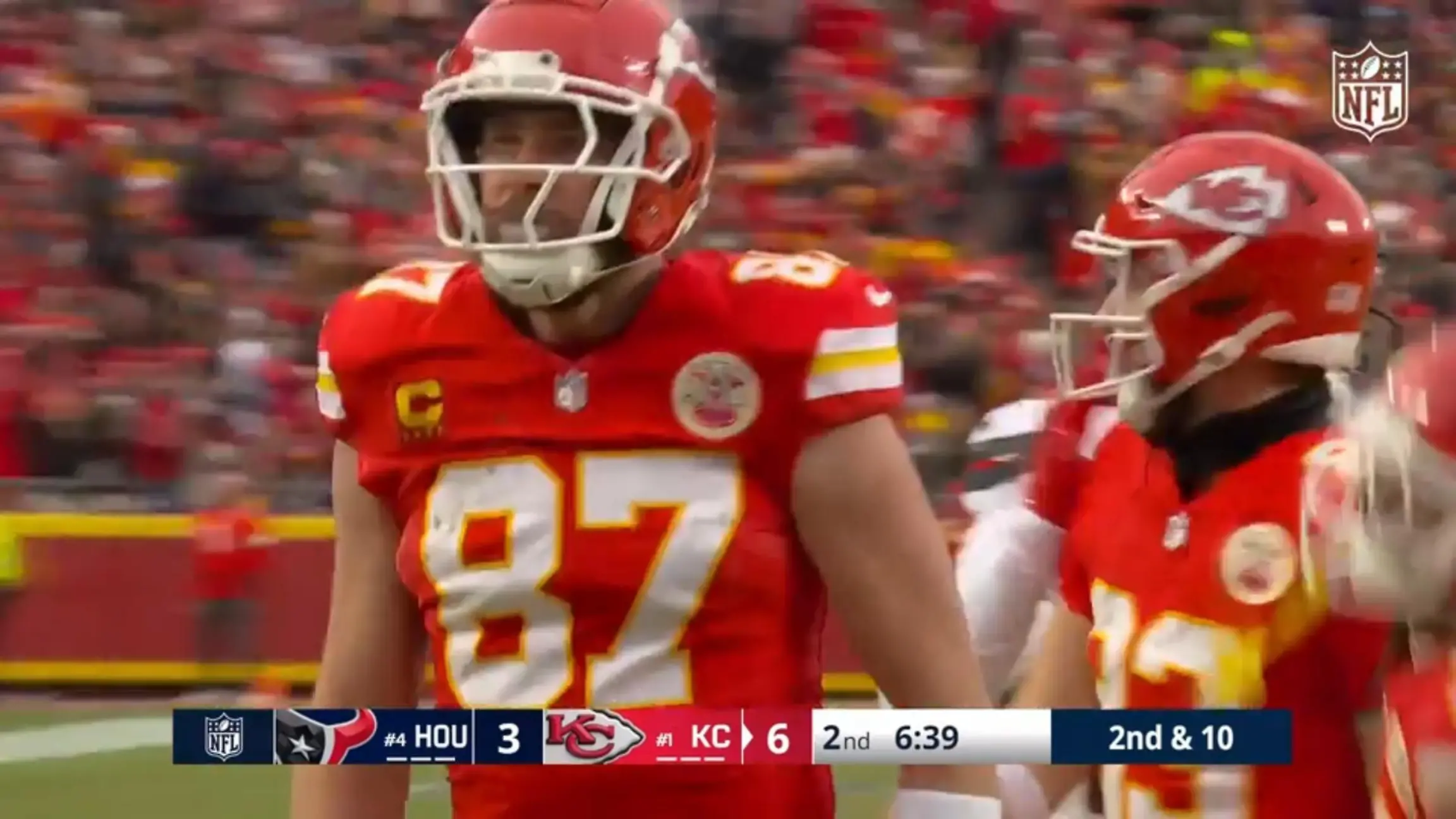 Kelce und Mahomes fertigen die Texans ab Die Highlights im Video!