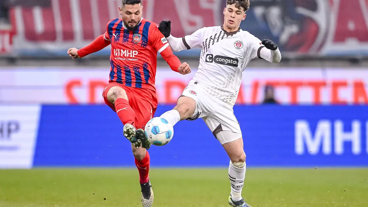 Marnon Busch und Heidenheim haben gegen St. Pauli verloren.