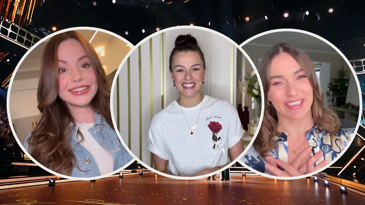 Christina Hänni, Patricija Ionel und Renata Lusin tanzen 2025 auch wieder mit.