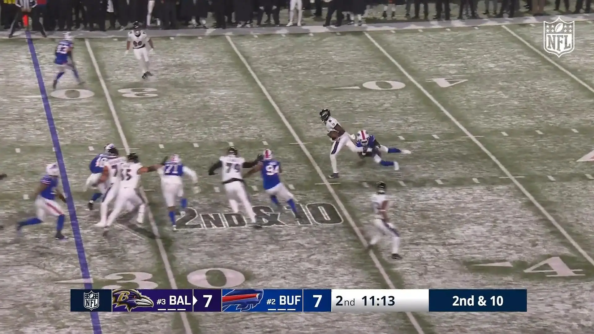 Bills bestrafen unkonzentrierte Ravens Allen mit dem Touchdown!
