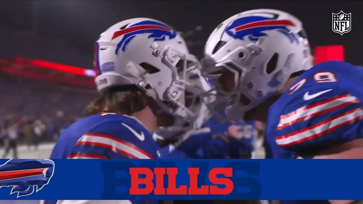 Allen mit seinem zweiten Touchdown Bills bauen Vorsprung aus!