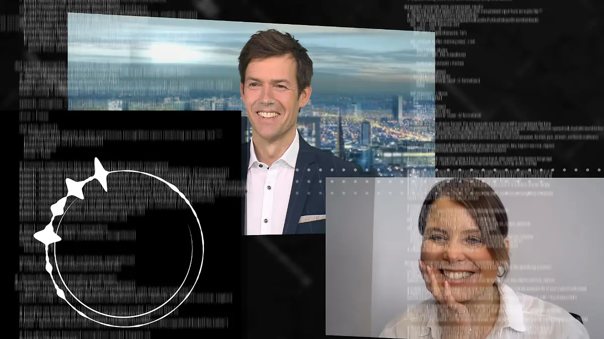 RTL-Moderator Maik Meuser und Podcast-Host Inken Wriedt