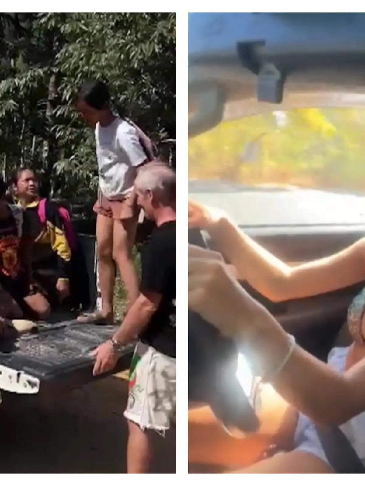 Bild zu: "Plötzlich 20 Kiddies im Truck! Touris müssen Route ändern"