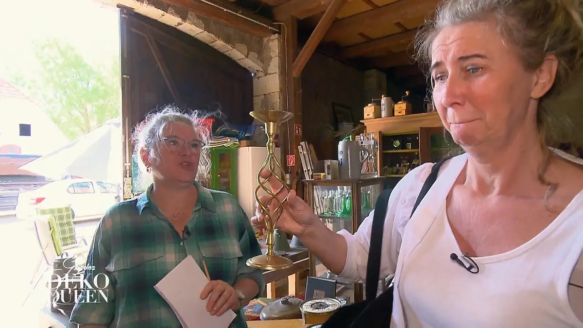 Grit ist drauf und dran, das Budget zu sprengen Gudrun kriegt die Krise