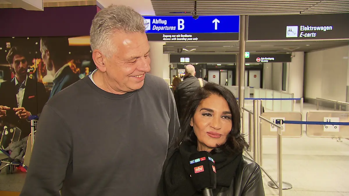 Jürgen Hingsen und seine Frau Francesca