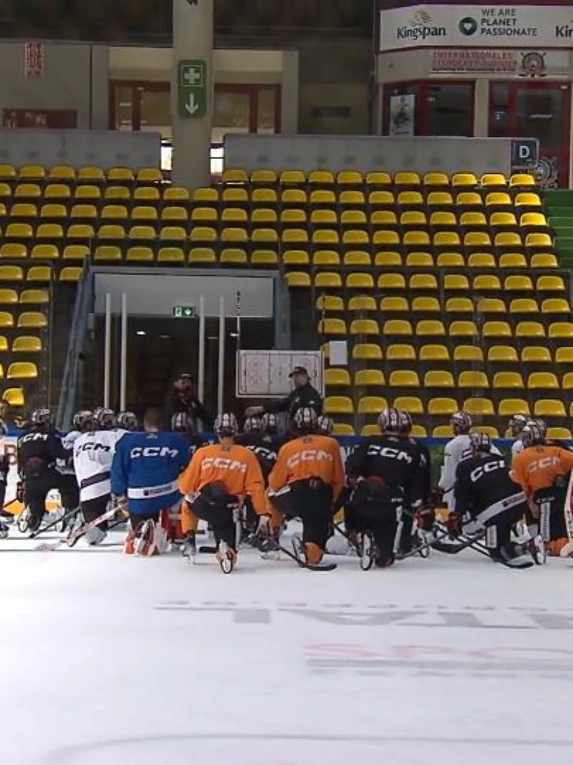 Seit 2014 spielen die Frankfurter Löwen in der DEL 2 – also der Deutschen Eishockeyliga 2. Das ist die zweithöchste Liga hierzulande. So wie aktuell aussieht, könnten die Löwen aber schon bald ganz oben mitmischen, sie haben sich nämlich für das Finale der Playoffs ihrer Liga qualifiziert. Wird ihnen der Aufstieg gelingen? Wir haben mit dem Team und dem Trainer vor dem ersten Finalspiel gegen die Ravensburg Towerstars gesprochen.