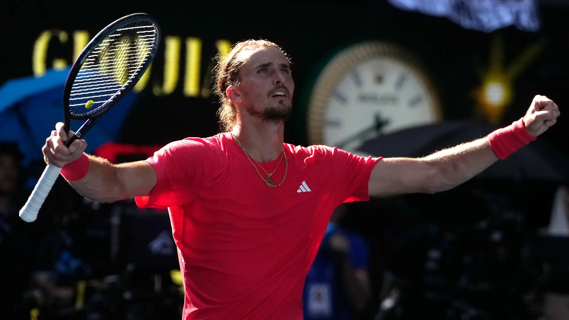 War nach dem Viertelfinalsieg bei den Australian Open erleichtert: Alexander Zverev