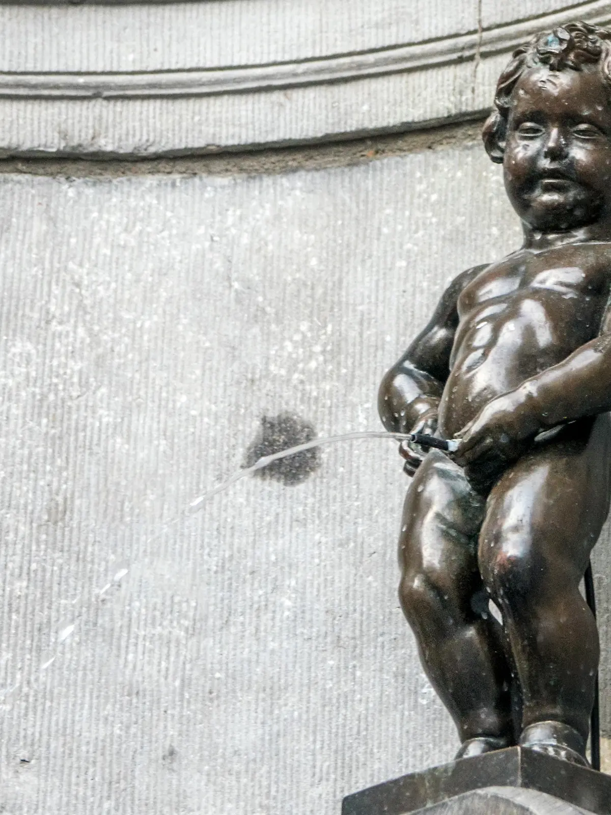 Manneken pis in Brüssel