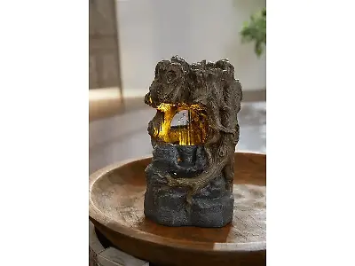 Livarno Zimmerbrunnen mit Beleuchtung 