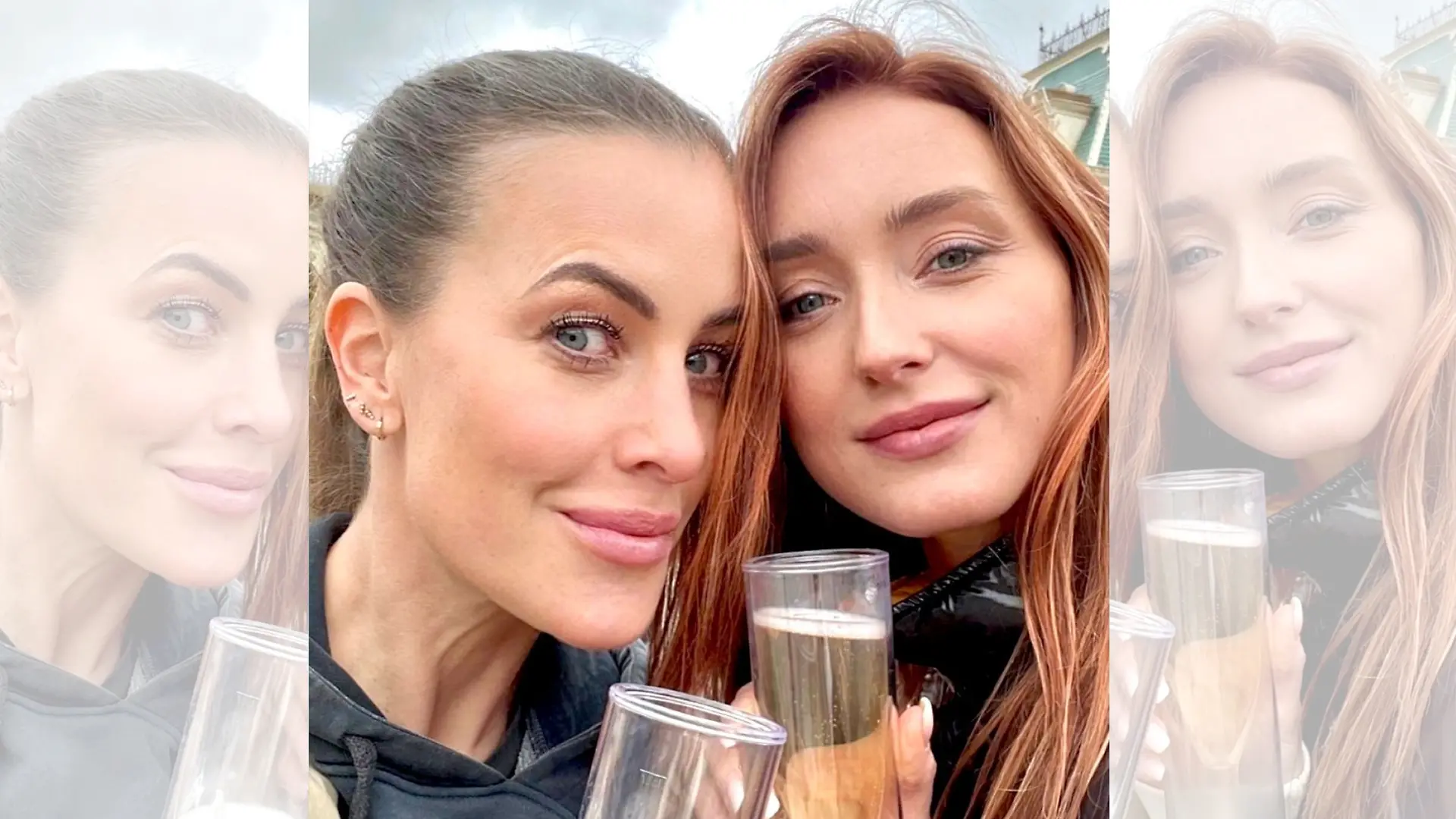 Verstehen sich blendend: Sidos Ex-Frauen Charlotte Würdig und Georgina Stumpf